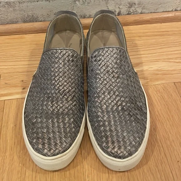 Women’s The Flexx Woven Leather Slip On Sneakers, Size 8 - Picture 3 of 7